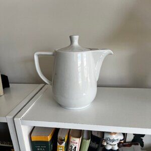 White Porcelain Gevalia Kaffe Pot